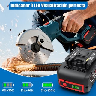 2 Baterías de Repuesto para Bosch 18V 5.0Ah Li-Ion