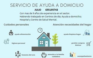 CUIDADOR DE AYUDA A DOMICILIO CON EXPERIENCIA