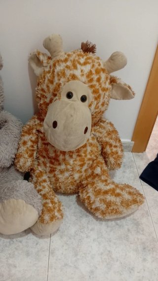 Peluche Oso Grande Gris