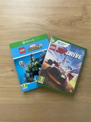 Juegos Xbox LEGO Marvel Super Heroes 2 y 2K Drive