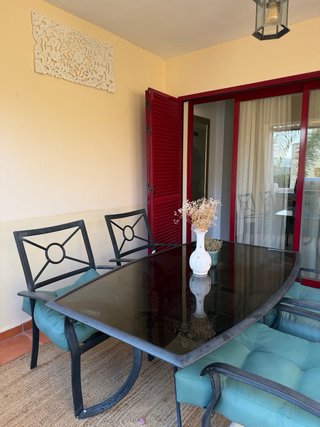 Mesa Terraza Cristal y Metal