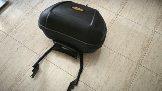 Baúl moto TRESKO para 2 cascos
