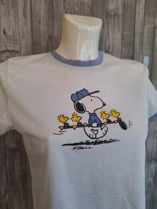 Camiseta Peanuts Snoopy manga corta