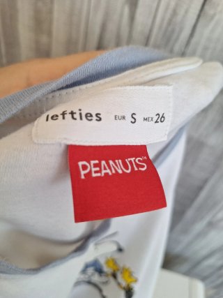 Camiseta Peanuts Snoopy manga corta