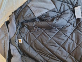 Chaqueta Carhartt Gris con Capucha
