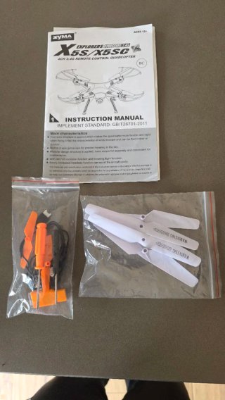 Dron Syma X5SC-1 Fotocamera HD 2.4GHz 4CH