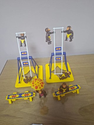 Juego de circo Playmobil monos