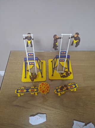Juego de circo Playmobil monos