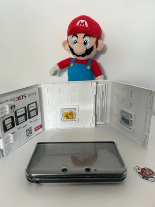Nintendo 3DS XL  + Mario Kart 7 y Mario Maker