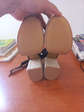Sandalias Bershka Negras Talla 40