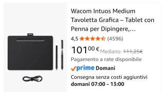 Tavoletta Grafica Wacom Intuos
