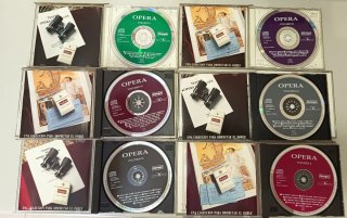 Colección 12 CDs de Ópera y Música Clásica.