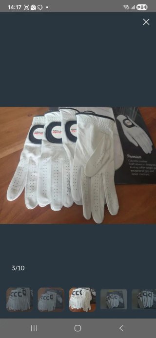 Guantes de Golf Kirkland Cabretta Leather Tallas