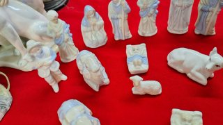 19 Figuras Belén Porcelana