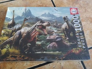 Puzzle Educa 1000 Piezas Dinosaurios Nuevo
