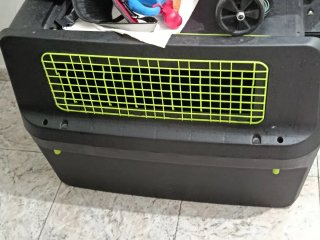 Jaula de viaje para perro homologada