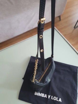Bolso Piel Bimba y Lola Negro