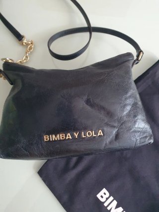Bolso Piel Bimba y Lola Negro