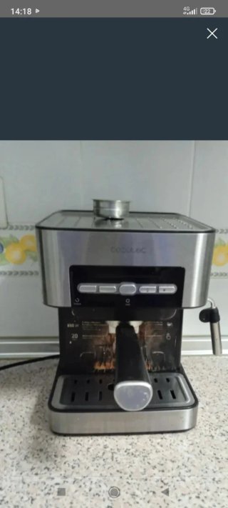 Cafetera Cecotec poco uso