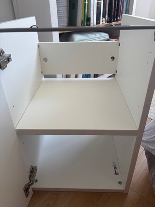 Mueble de lavabo pequeño Ikea blanco