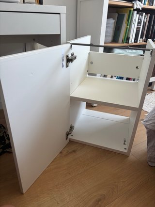 Mueble de lavabo pequeño Ikea blanco