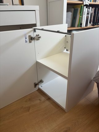 Mueble de lavabo pequeño Ikea blanco