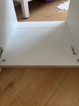 Mueble de lavabo pequeño Ikea blanco