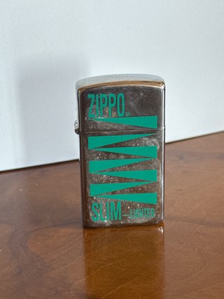 Zippo Slim Mechero Verde