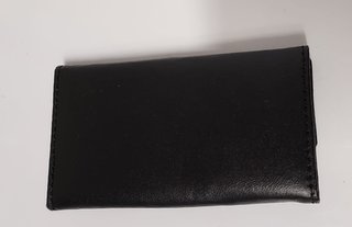 Cartera Llavero Oficial Real Madrid Negra