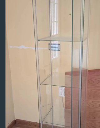 Vitrina ikea cristal