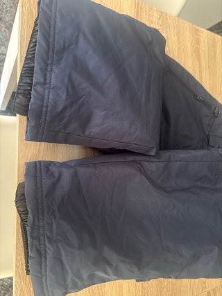 Pantalones de nieve azules con tirantes Talla13-14