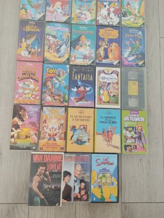 VHS película Disney etc