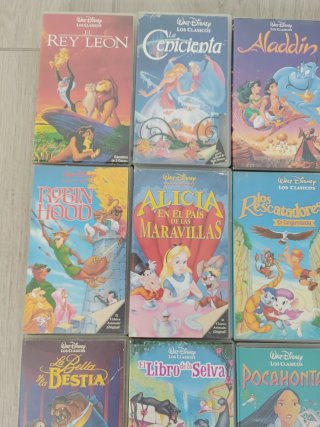 VHS película Disney etc