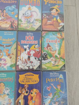 VHS película Disney etc