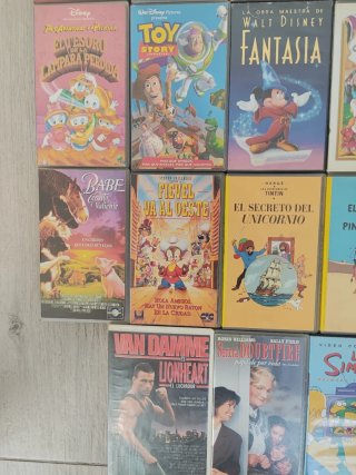VHS película Disney etc