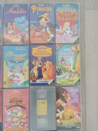 VHS película Disney etc