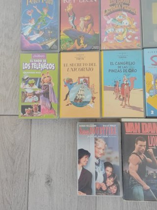 VHS película Disney etc