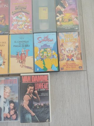 VHS película Disney etc