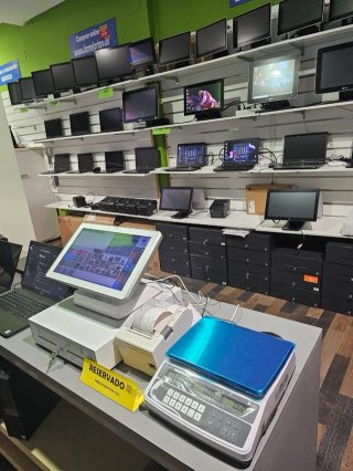 Moderno Pack TPV blanco, muy bonito, con Windows