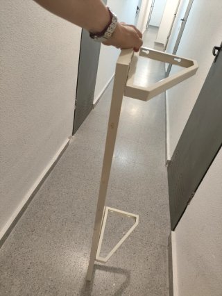 Estantería madera blanca