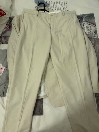 Traje de hombre beige