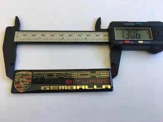 Emblema PORSCHE GEMBALLA