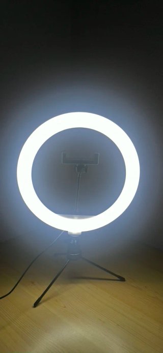 Aro de luz ALE-HOP con soporte móvil