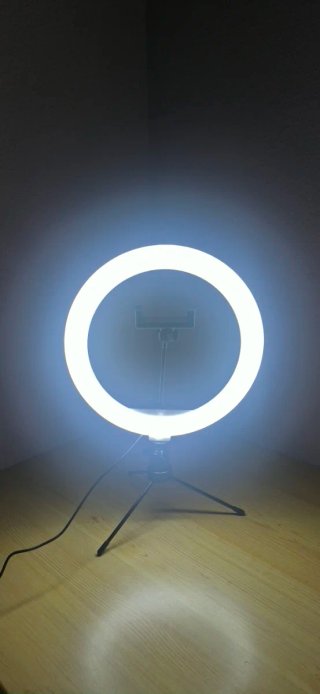 Aro de luz ALE-HOP con soporte móvil
