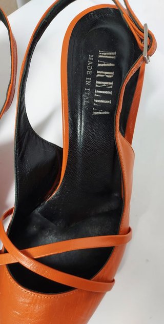 Marella Zapatos Slingback Naranja