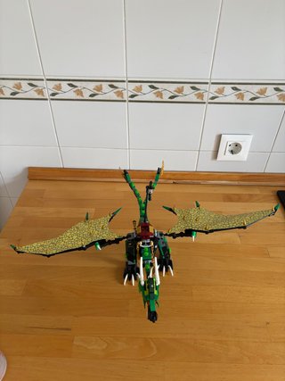 Lego Ninjago 70593 Dragón NRG Verde