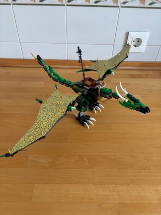 Lego Ninjago 70593 Dragón NRG Verde