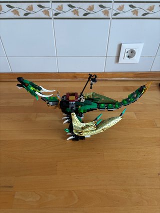 Lego Ninjago 70593 Dragón NRG Verde