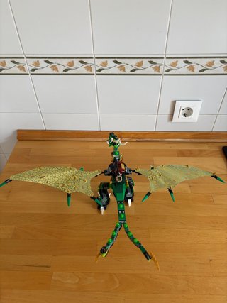 Lego Ninjago 70593 Dragón NRG Verde