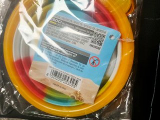 Ciotola pieghevole Croci silicone 350 ml